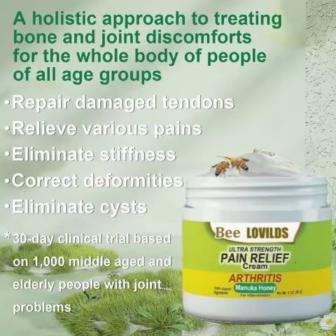 【Official Brand Store】LOVILDS™ New Zealand Bee-Infused Joint and Bone Therapy Advanced Cream